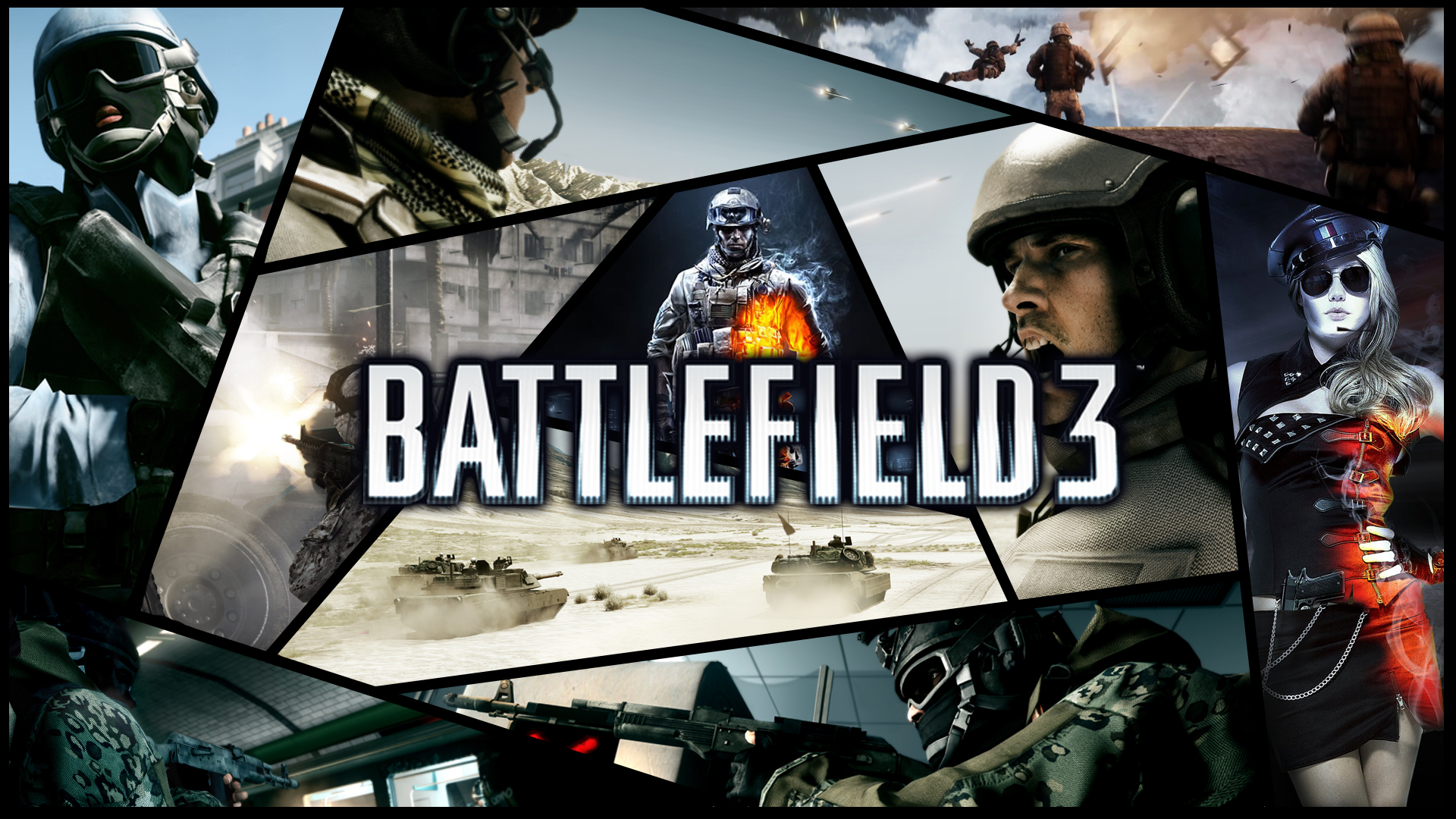 Wallpapers \ Tapety - Battlefield 3 Hd , HD Wallpaper & Backgrounds