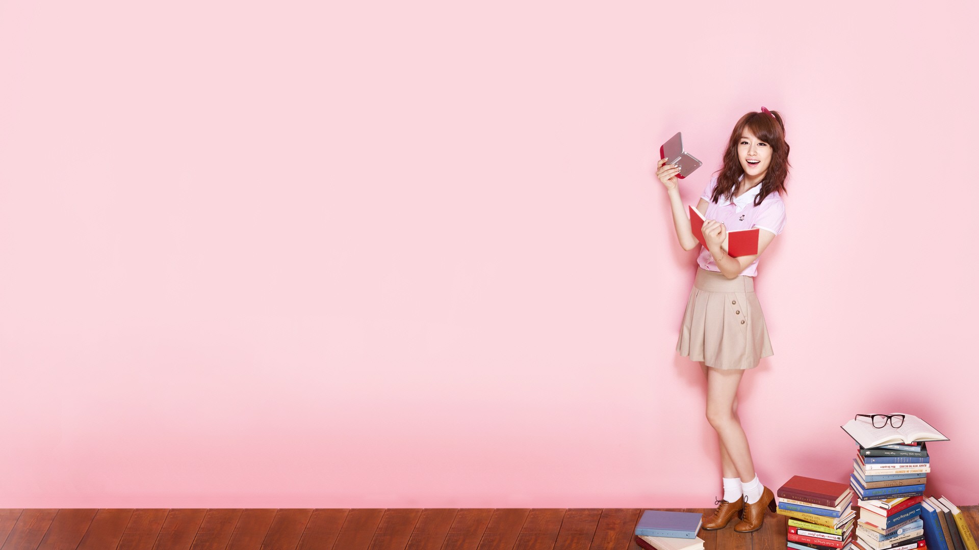 T-ara - Park Ji Yeon Pink , HD Wallpaper & Backgrounds