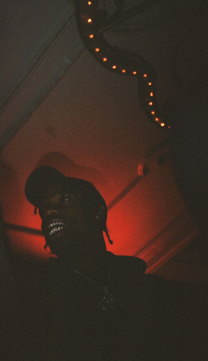 Put This As Your Wallpaper In Perspective - Travis Scott Wallpaper Red , HD Wallpaper & Backgrounds