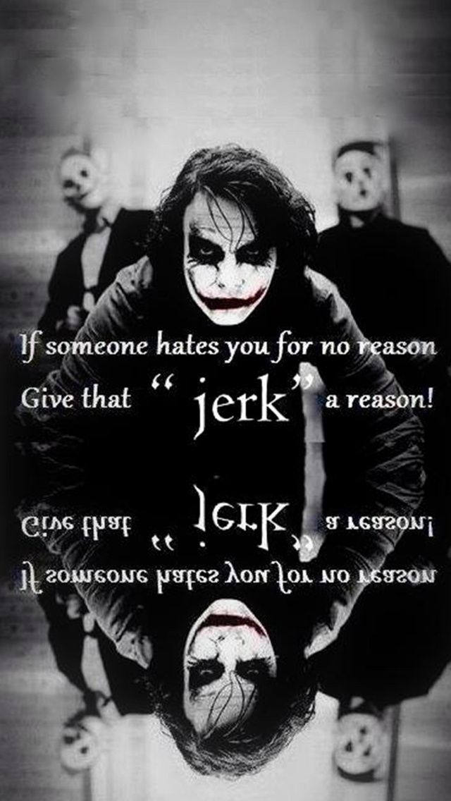Joker Quote - Quotes Of Joker Batman , HD Wallpaper & Backgrounds