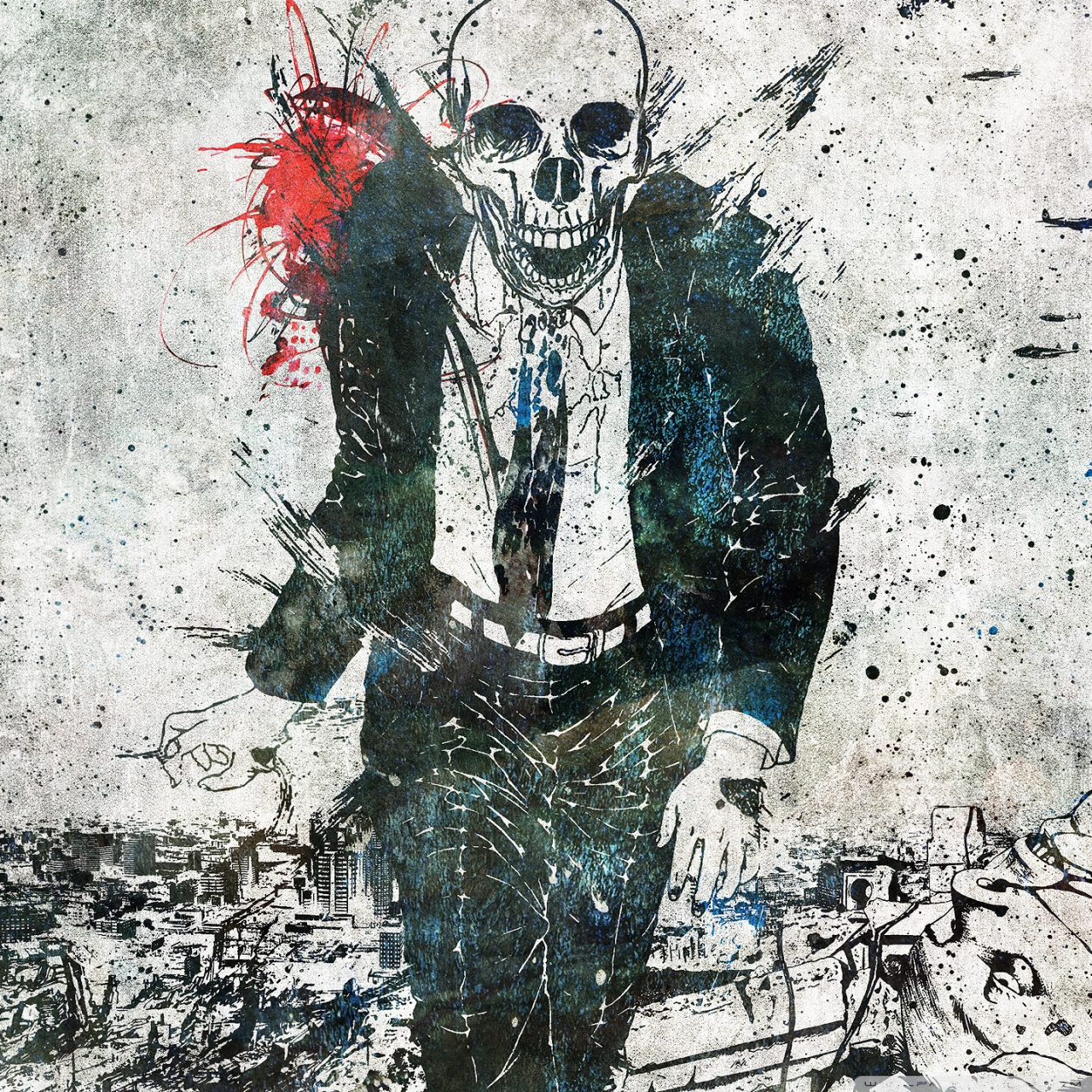 Ipad - Dead Man Walking Cartoon , HD Wallpaper & Backgrounds