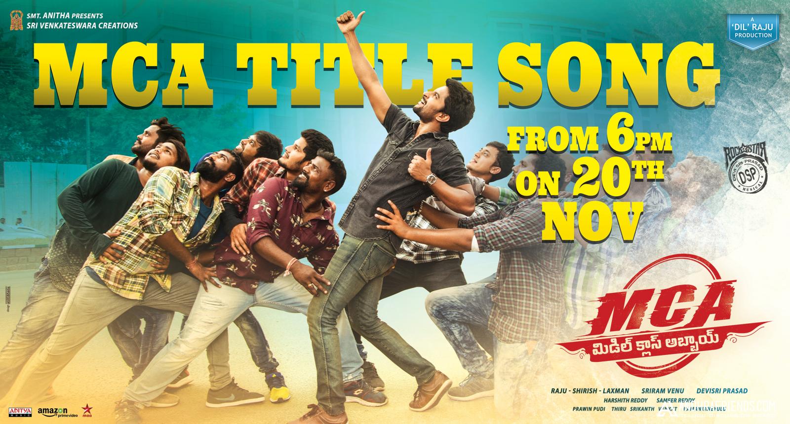 Mca Movie New Wallpaper - Mca Middle Class Abbayi Poster , HD Wallpaper & Backgrounds