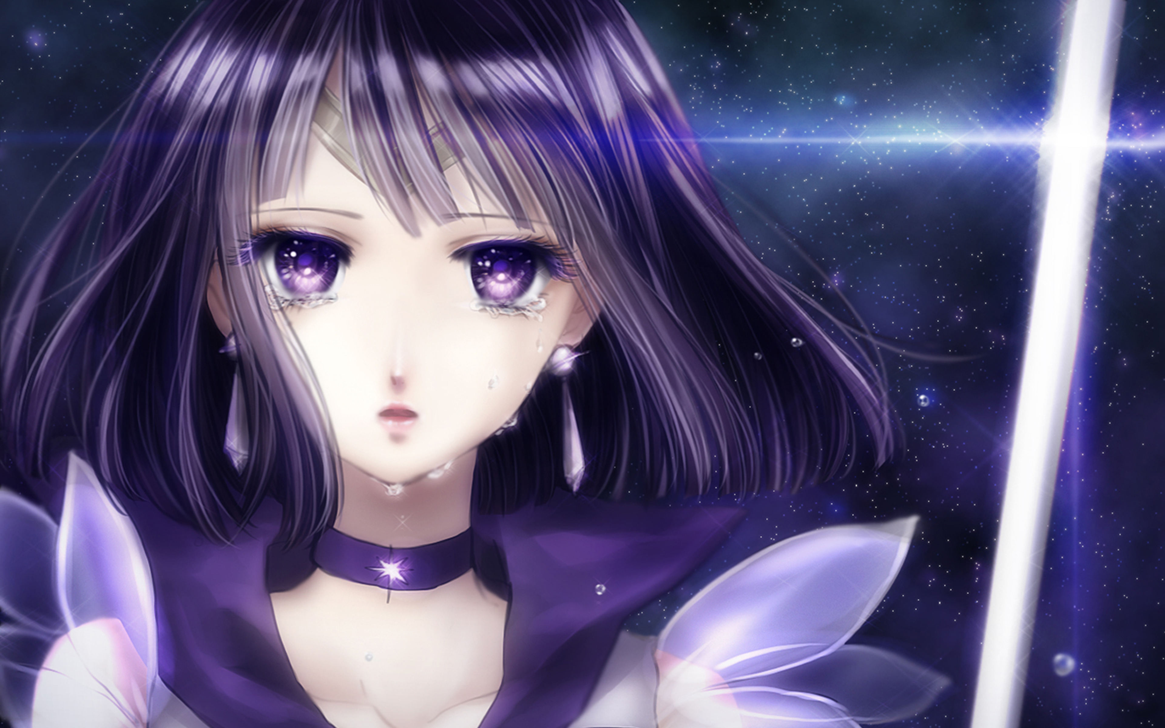 Hd Wallpaper - Sailor Saturn Wallpaper Hd , HD Wallpaper & Backgrounds