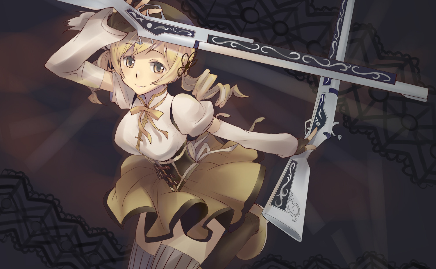 Weekly Wallpaper - Anime Girl With Musket , HD Wallpaper & Backgrounds