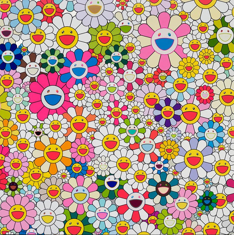 Takashi Murakami, Maiden In The Yellow Straw Hat - Takashi Murakami , HD Wallpaper & Backgrounds