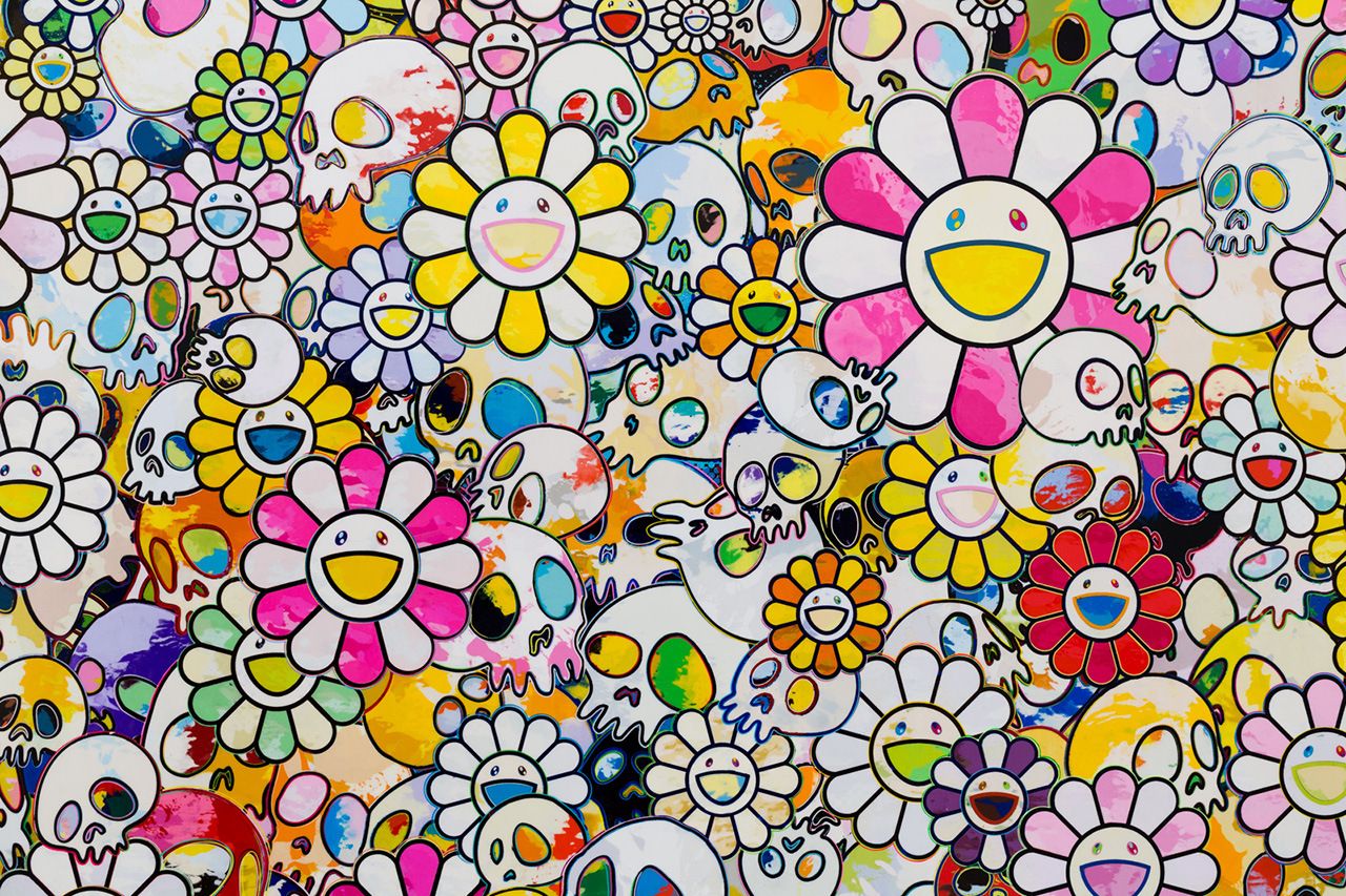 Murakami Flower Wallpaper Hd , HD Wallpaper & Backgrounds