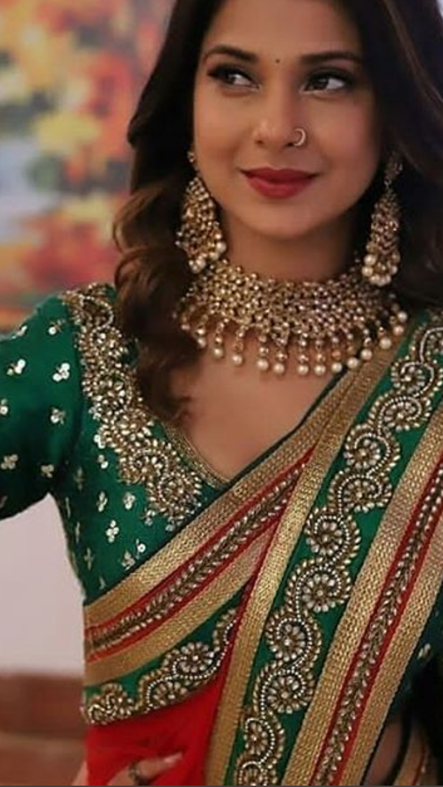 Zoya Anika Ishqbaaz, After Wedding Dress, Beautiful - Jennifer Winget Zoya Saree , HD Wallpaper & Backgrounds