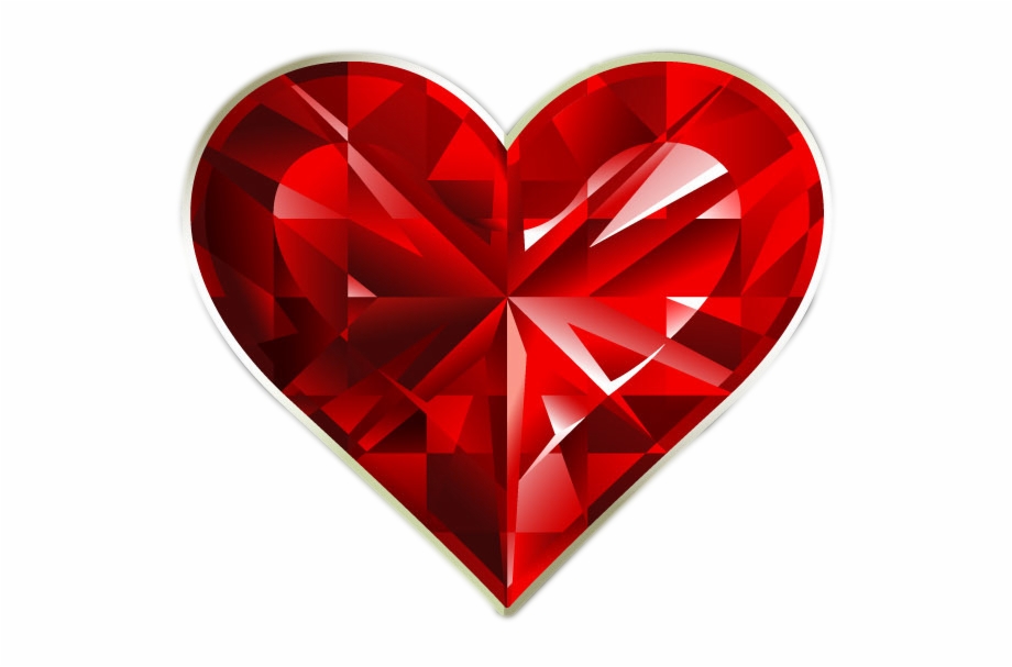 Dimond Heart Png - Heart Wallpapers For Mobile Phones , HD Wallpaper & Backgrounds