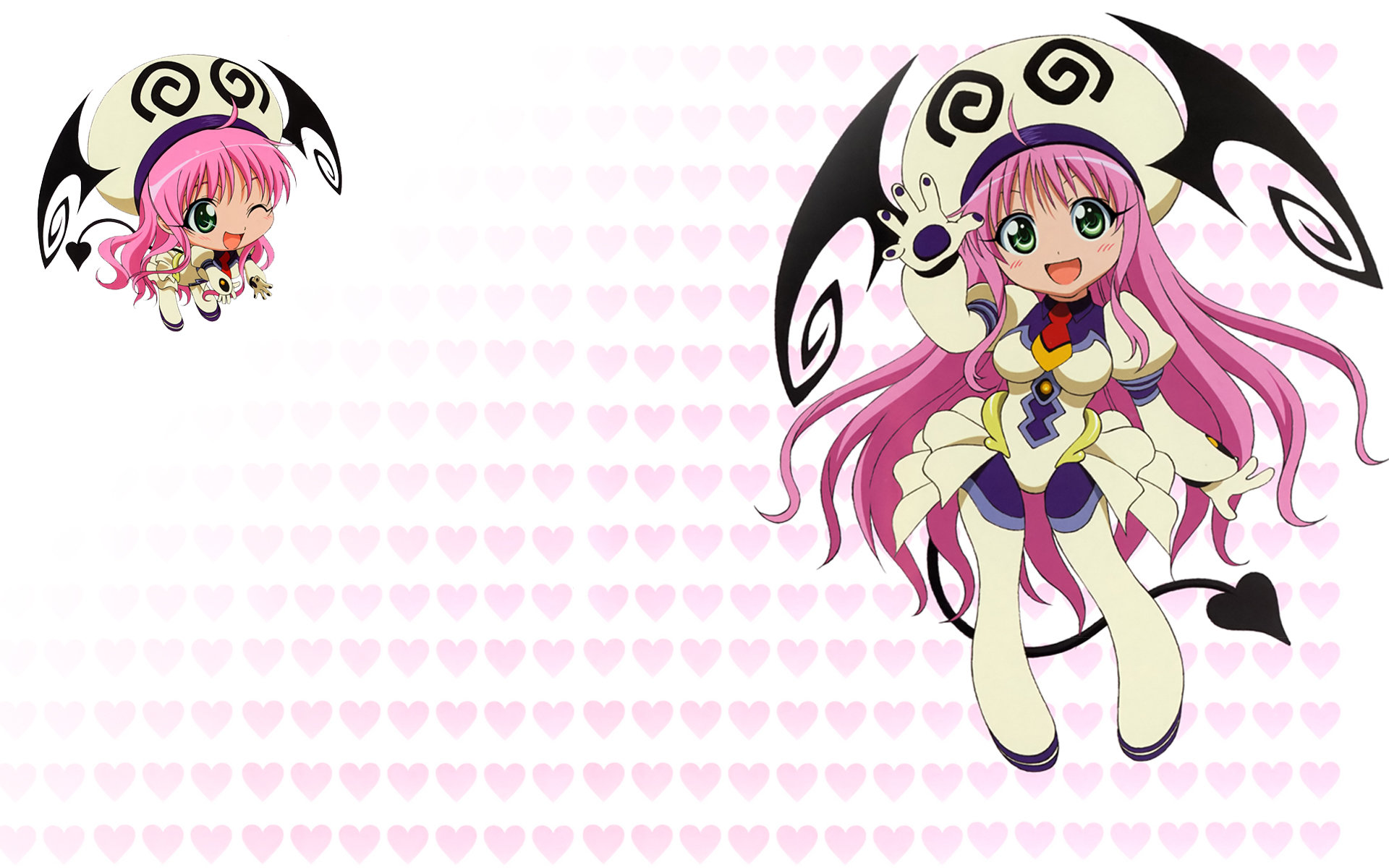 Awesome Lala Satalin Deviluke Free Wallpaper Id - Love Ru Chibi , HD Wallpaper & Backgrounds