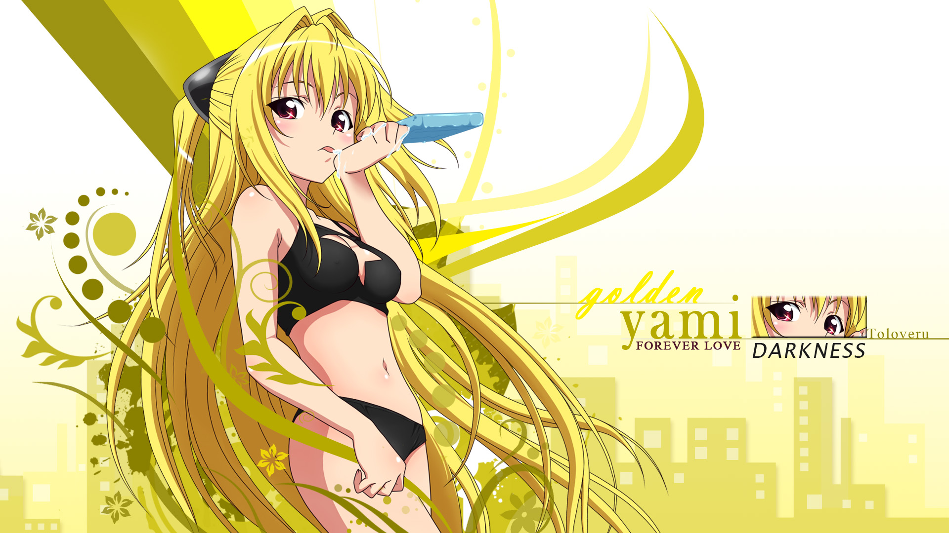 View Golden-darkness0019 , - Anime Konjiki No Yami Hd , HD Wallpaper & Backgrounds