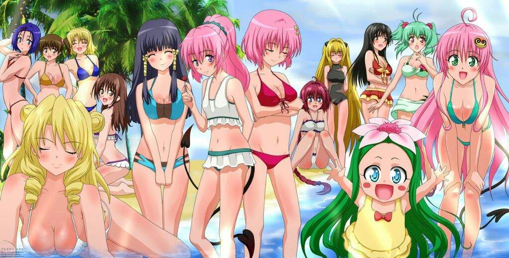 Nice Images Collection - Love Ru Darkness Girls , HD Wallpaper & Backgrounds