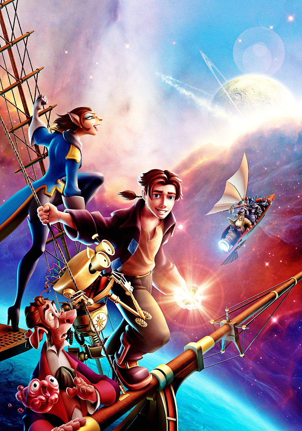 Treasure Planet Poster 4 - Treasure Planet Movie , HD Wallpaper & Backgrounds