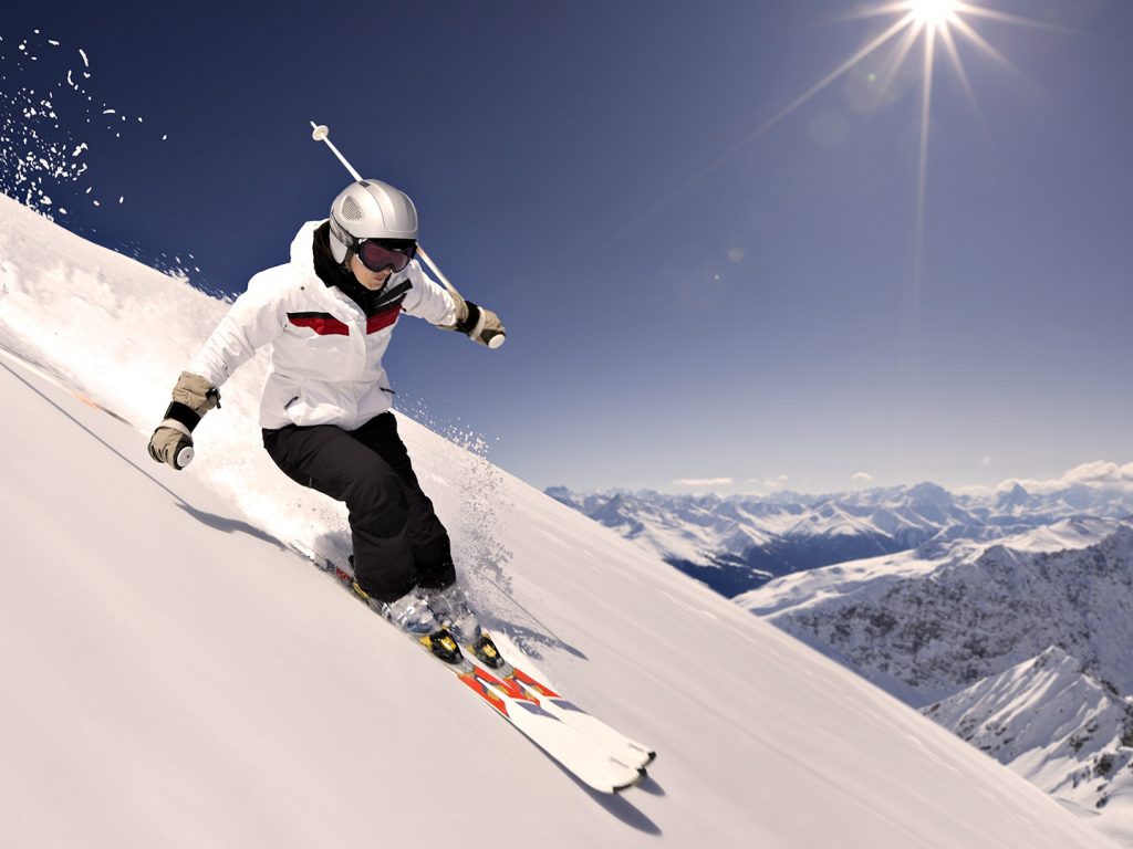 Skiing Backflip Computer Wallpaper - Skating On The Mountain , HD Wallpaper & Backgrounds