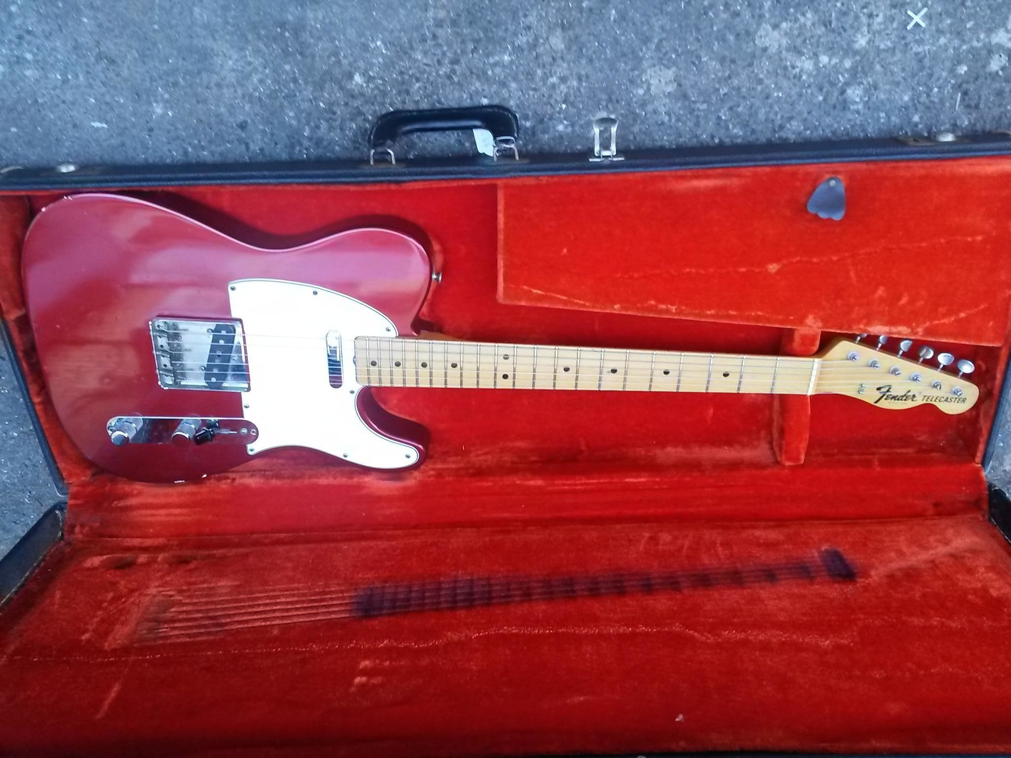 Fender Telecaster 1967 Candy Apple Red - Fender Telecaster Candy Apple 1967 , HD Wallpaper & Backgrounds