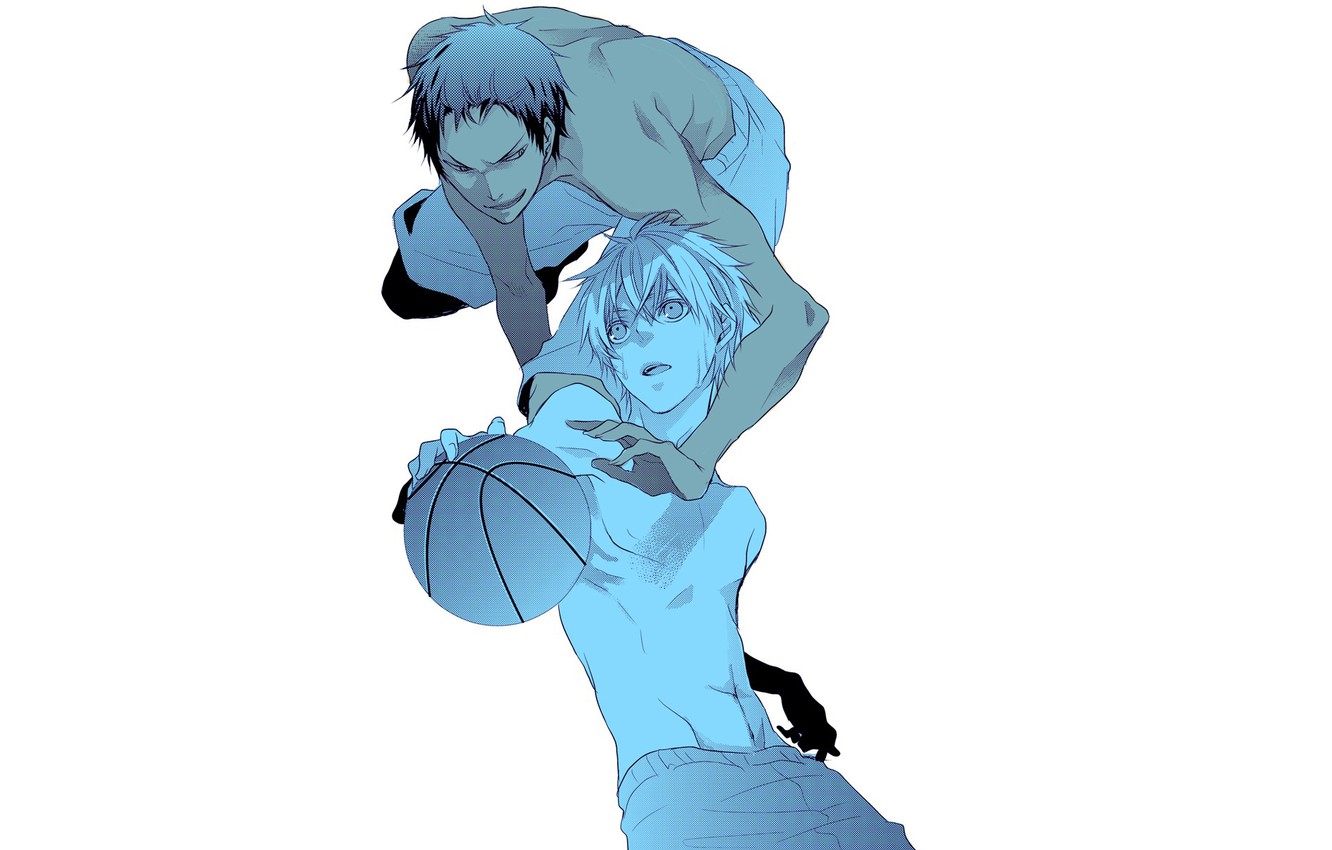 Photo Wallpaper Kuroko's Basketball, Kuroko From The - Kuroko X Aomine Wattpad , HD Wallpaper & Backgrounds