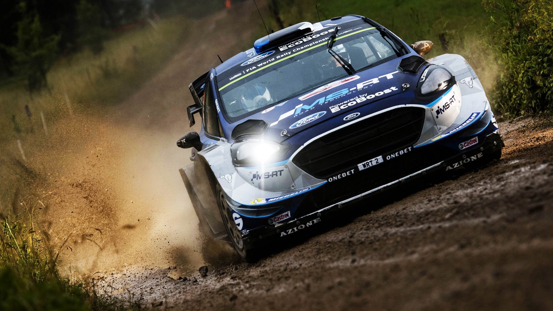 17 Year Wrc Rally Ott Tanak Poland M Sport Ford Fiesta Ford Fiesta M Sport Wrc Hd Wallpaper Backgrounds Download