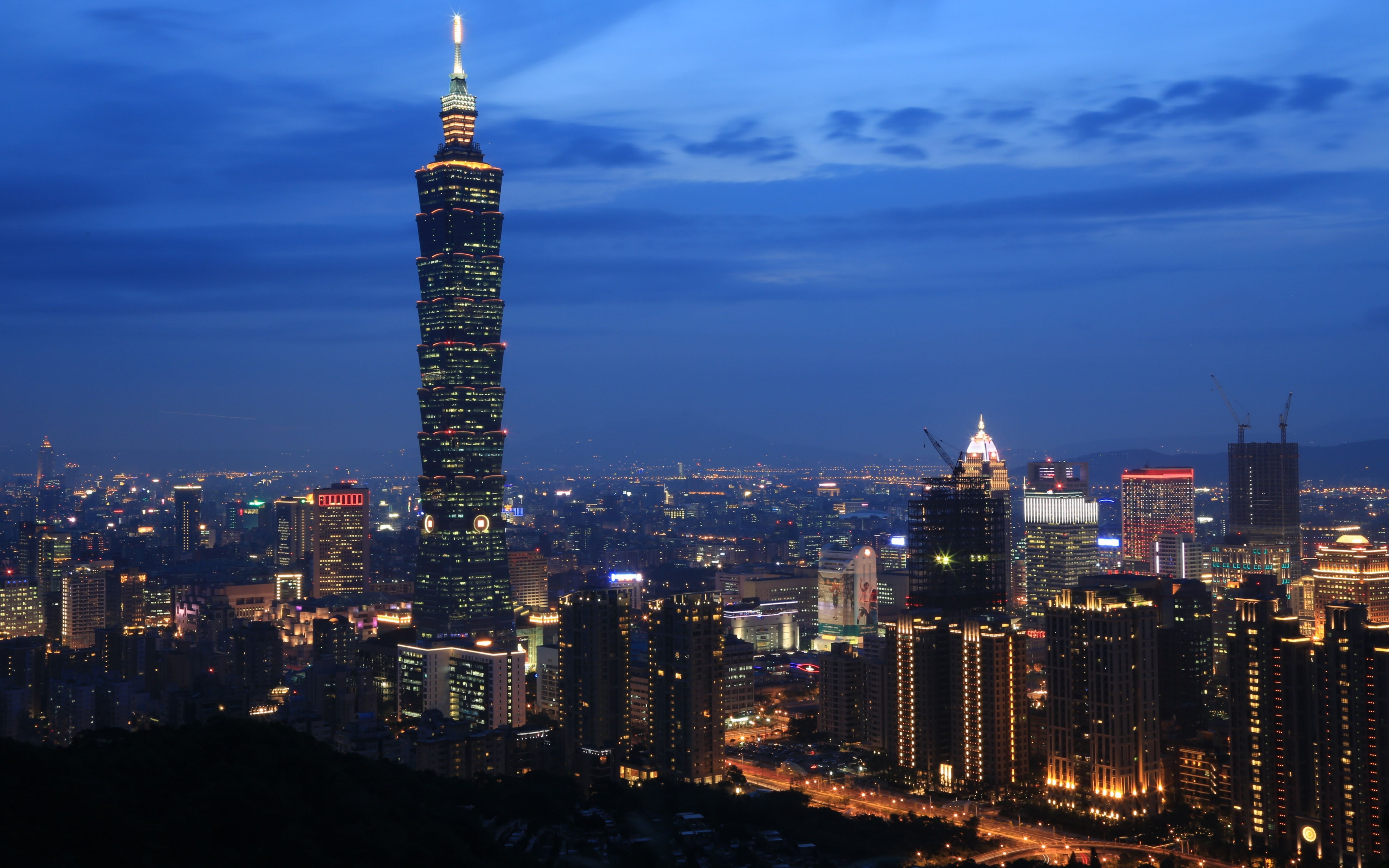 Download Taipei Wallpaper For Your Desktop Completely - Taipei 101 High Resolution , HD Wallpaper & Backgrounds