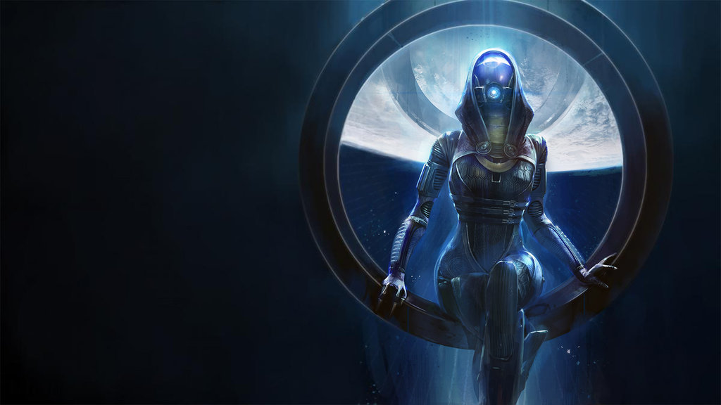 Mass Effect Tali Wallpaper - Mass Effect 2 Tali Art , HD Wallpaper & Backgrounds