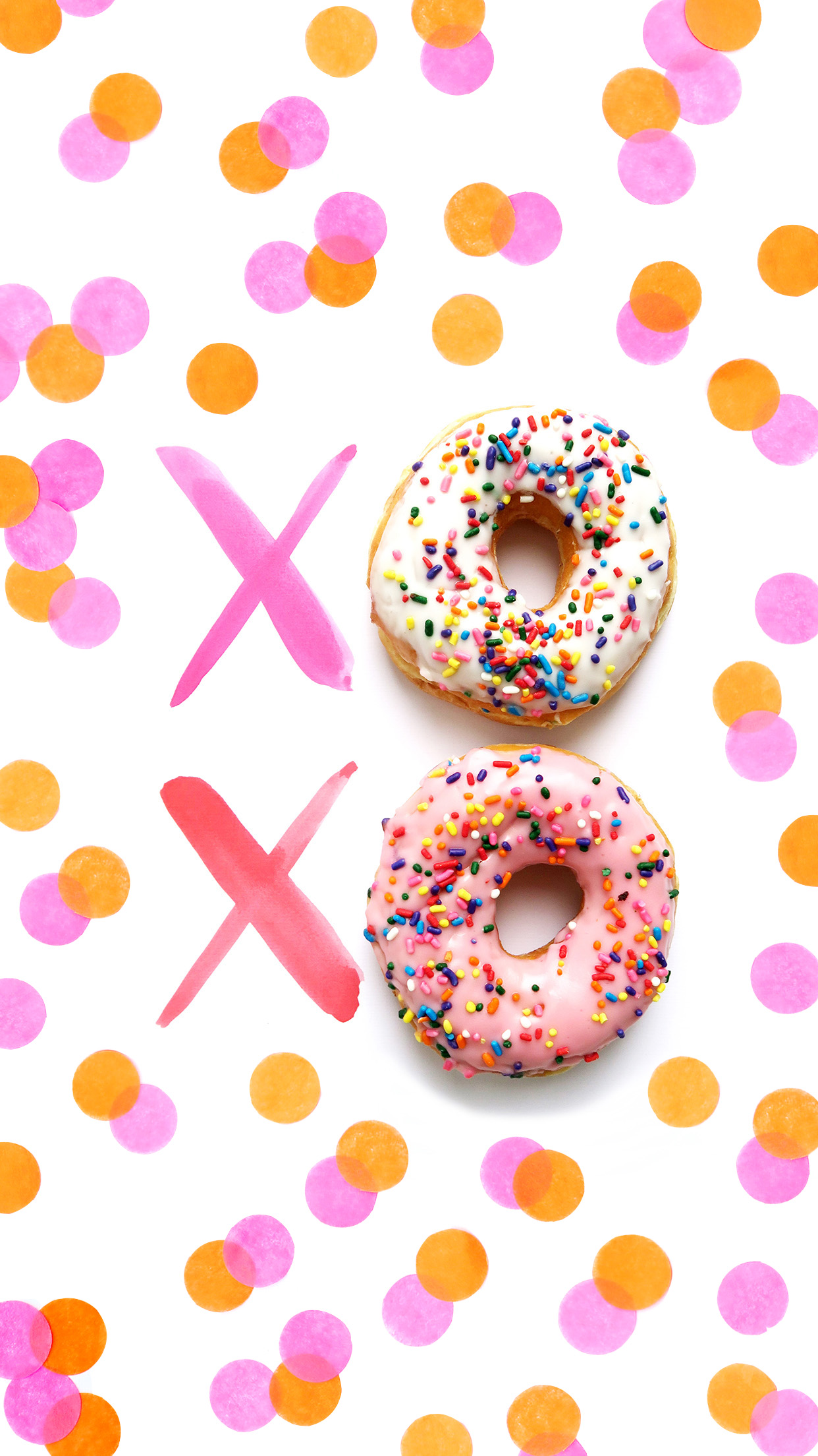 Xoxo For Iphone 6 Plus - Coffee And Donuts Phone , HD Wallpaper & Backgrounds