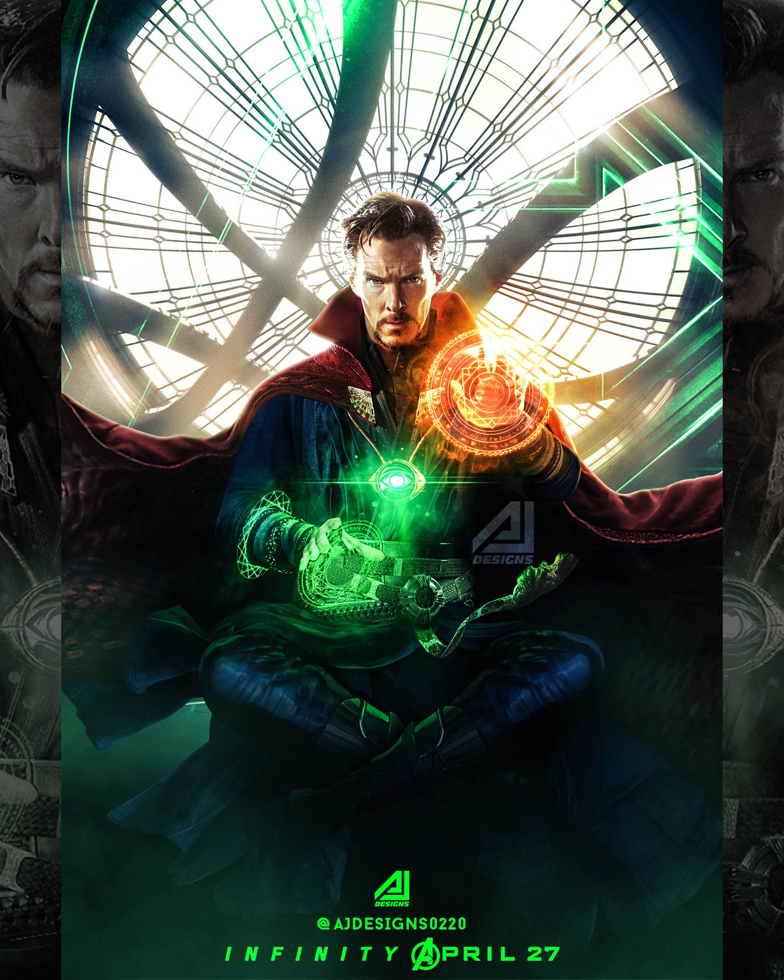 Doctor Strange Live Wallpaper - Doctor Strange Opening Eye Of Agamotto , HD Wallpaper & Backgrounds