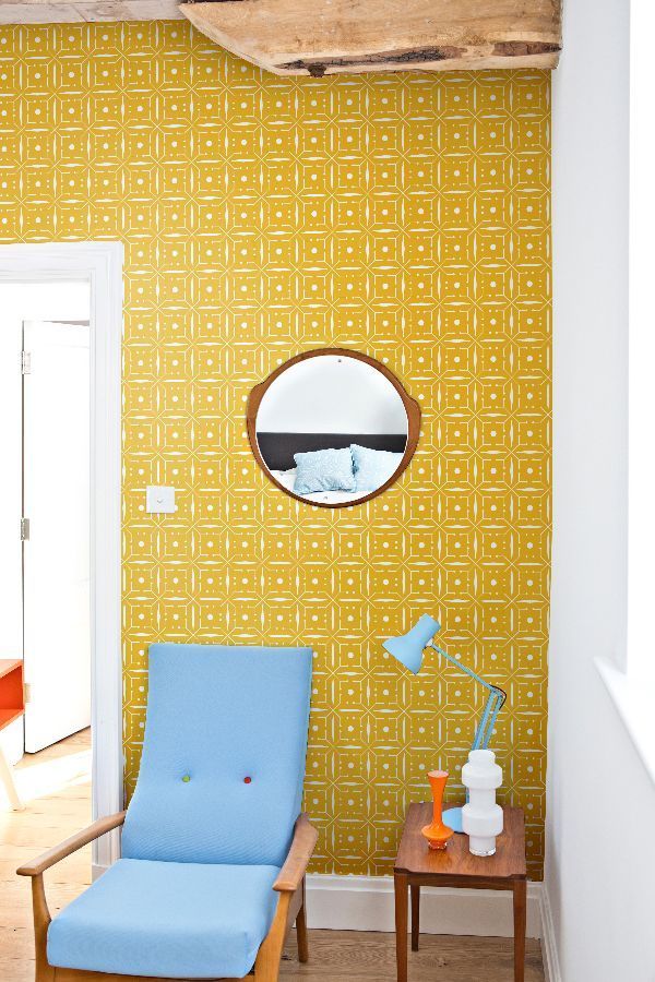 A Vibrant Layla Faye Wallpaper Design, Featuring A - Interior Design , HD Wallpaper & Backgrounds