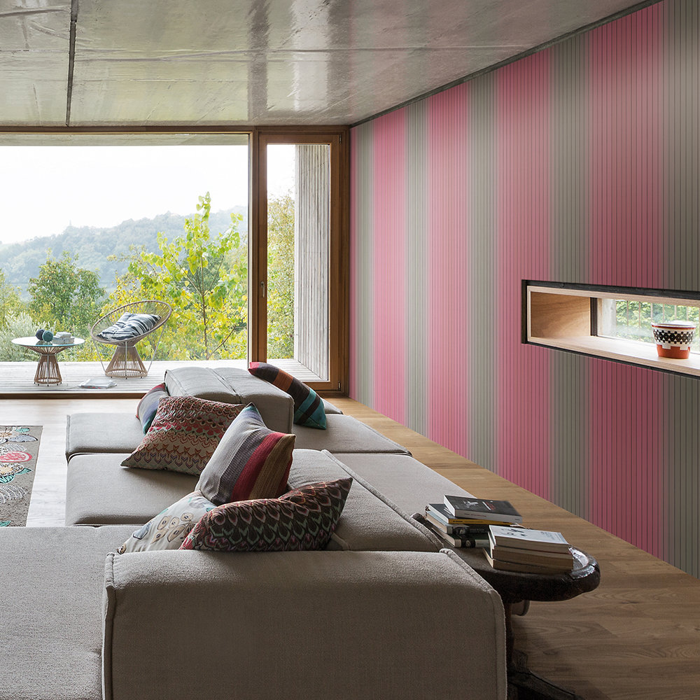 Missoni Home Wallpaper Collection - Missoni Vertical Stripe , HD Wallpaper & Backgrounds