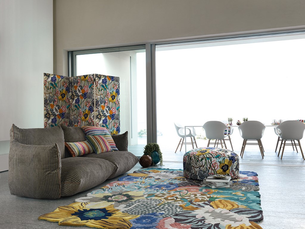 Lilium Multicolour From The Missoni Home 2015 Collection - Living Room Missoni Rugs , HD Wallpaper & Backgrounds