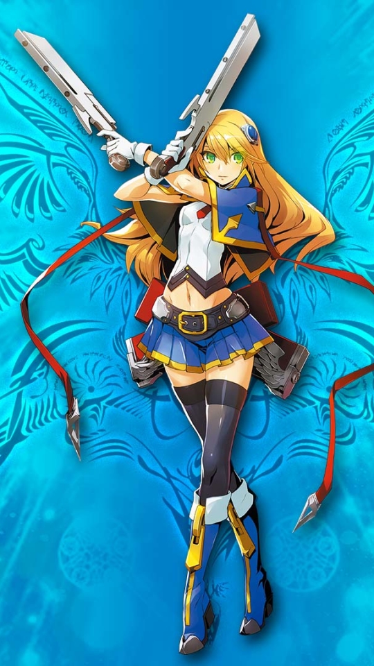 Video Game / Blazblue Centralfiction Mobile Wallpaper - Noel Vermillion Wallpaper Mobile , HD Wallpaper & Backgrounds