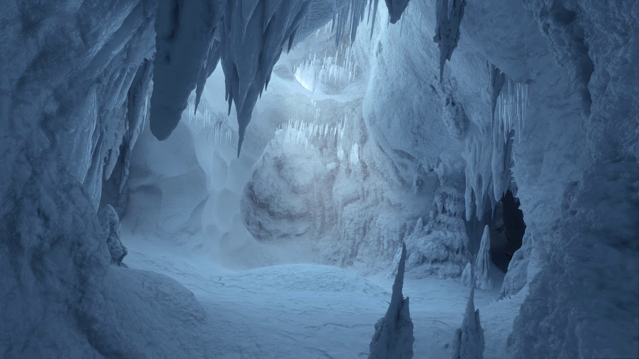 Hoth Cave Scene - Hoth Star Wars Cave , HD Wallpaper & Backgrounds