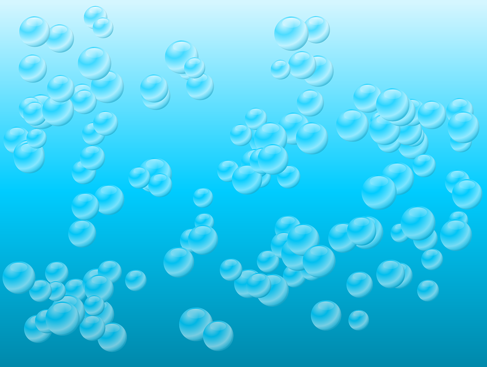 Bubbles Soap Blue Circle Wallpaper Water Air - Bubble Guppies Water Background , HD Wallpaper & Backgrounds