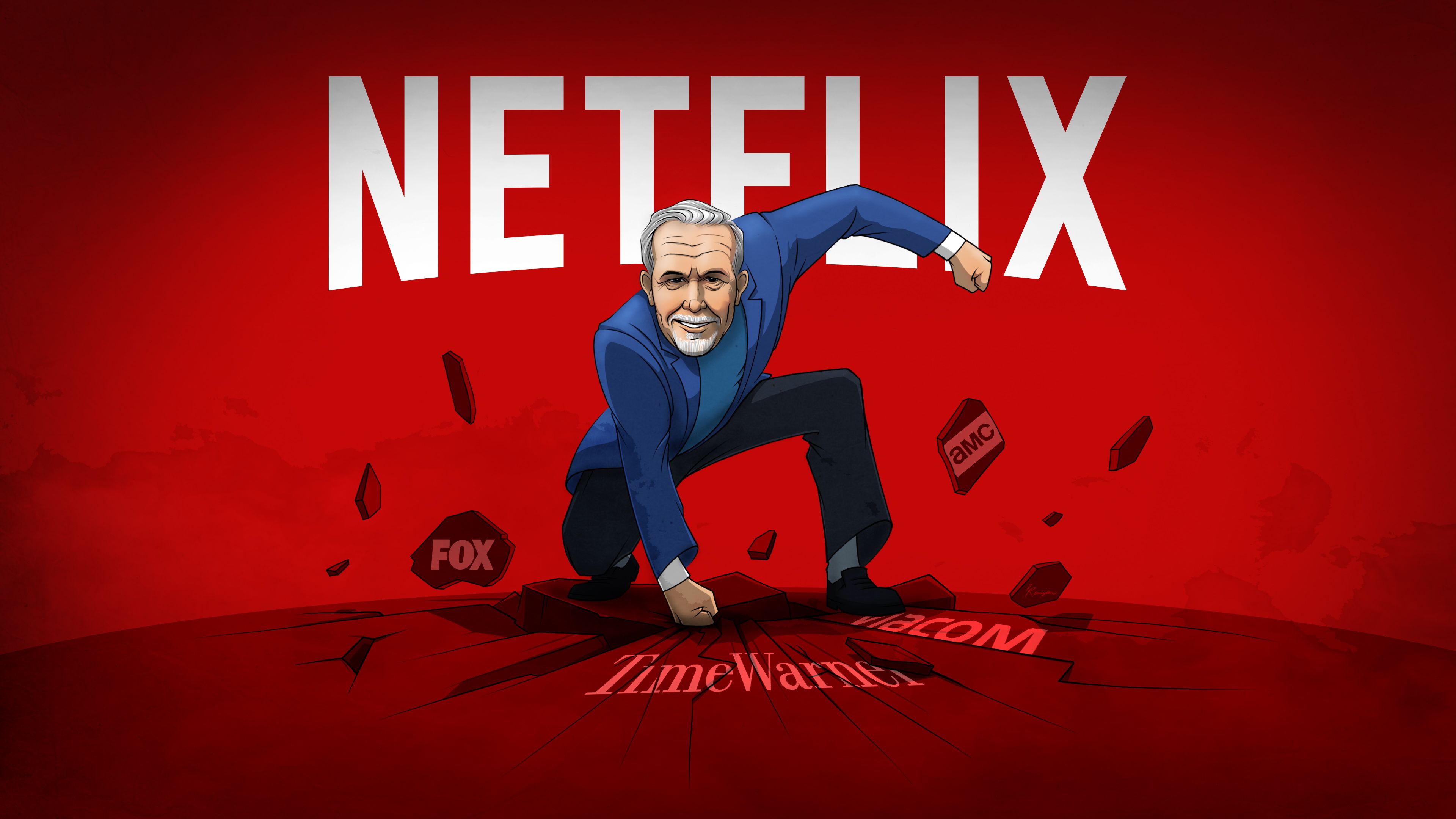 How Netflix Sent The Biggest Media Companies Into A , HD Wallpaper & Backgrounds