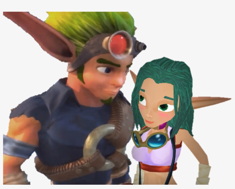 Jak And Daxter Images Jak And Keira Hagai Renders Hd - Cartoon , HD Wallpaper & Backgrounds