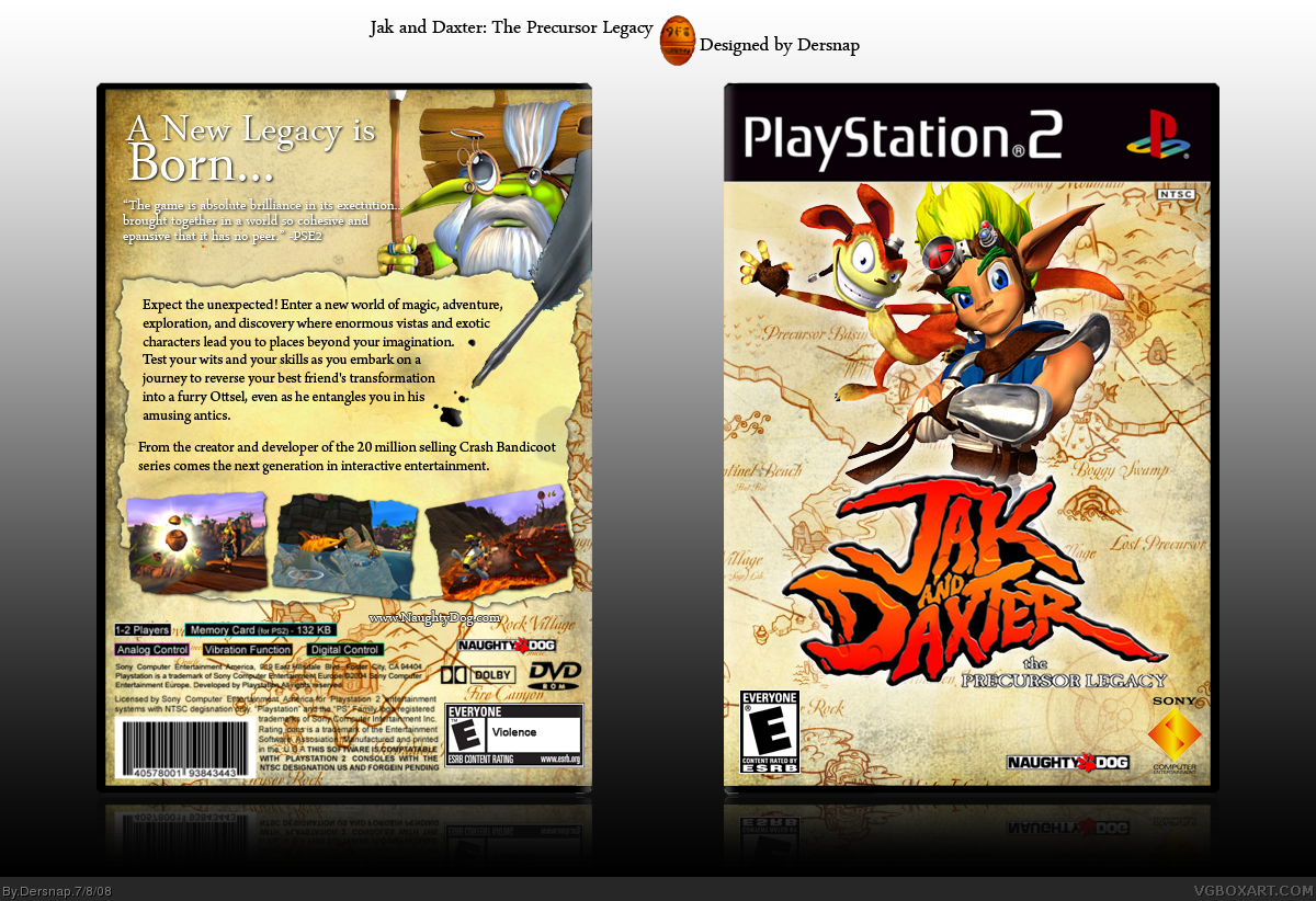 Comments Jak And Daxter - Jak And Daxter Ps2 Box , HD Wallpaper & Backgrounds