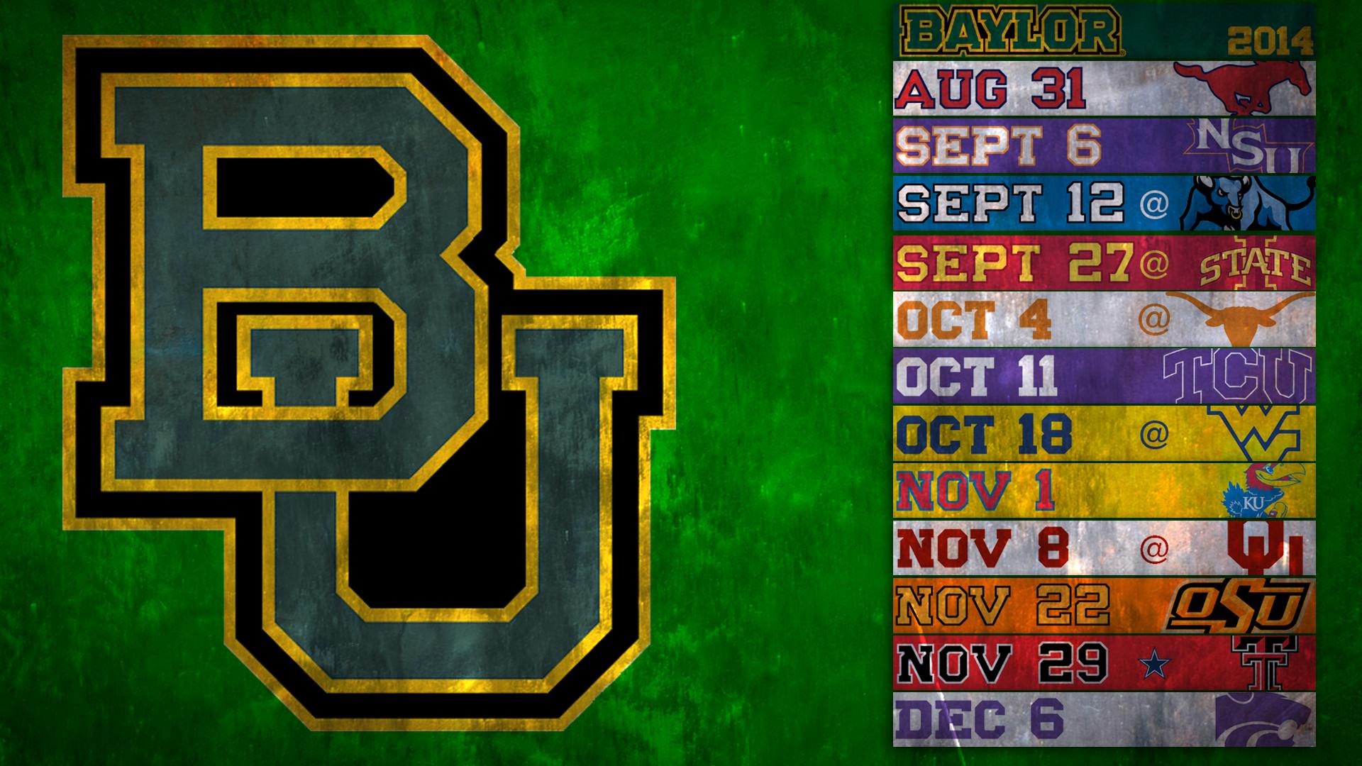 [football] Two Months Until Baylor Football I Made - Baylor University , HD Wallpaper & Backgrounds