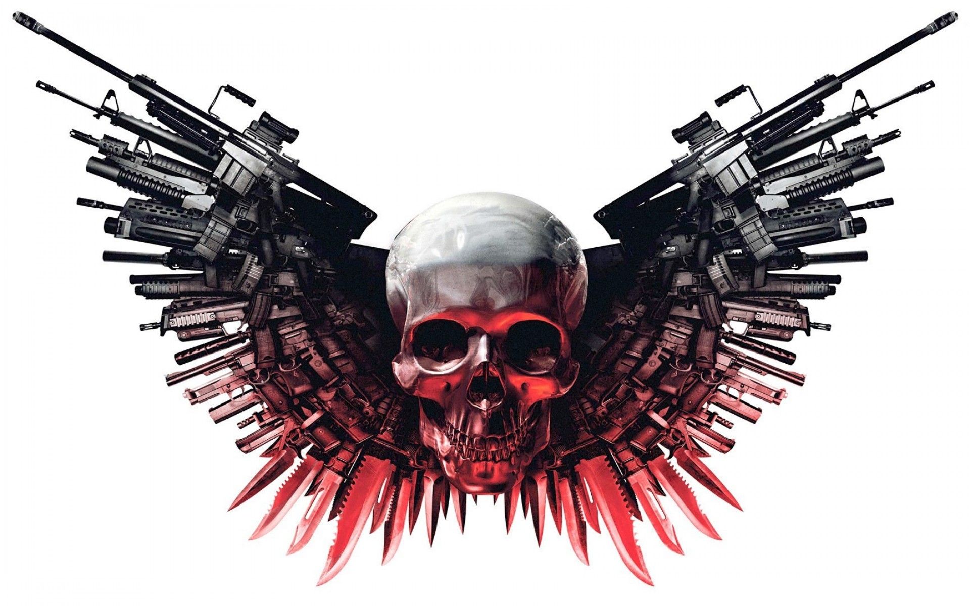 Full Hd Wallpaper Search - Expendables Skull , HD Wallpaper & Backgrounds