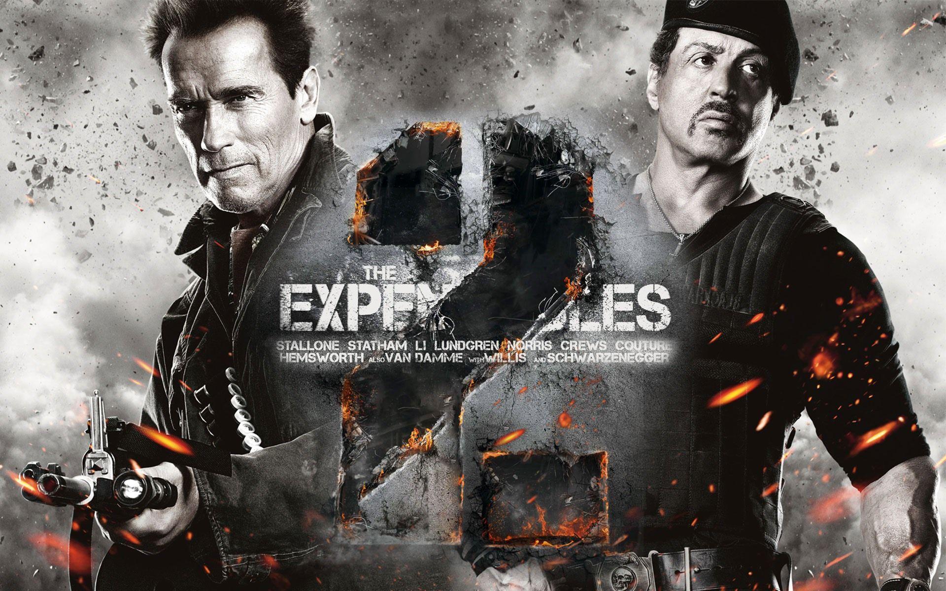 The Expendables Wallpapers - Arnold Schwarzenegger The Expendables 2 , HD Wallpaper & Backgrounds