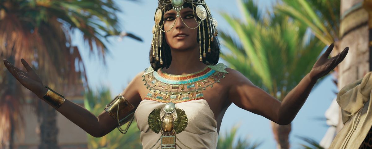 Cleopatra Assassins Creed Hd Wallpaper - Assassin's Creed Origins Queen , HD Wallpaper & Backgrounds