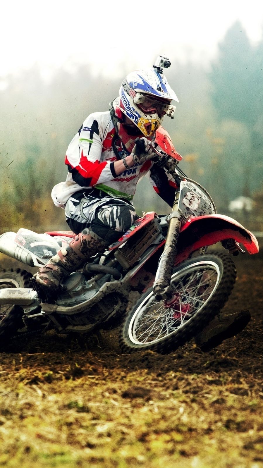 Mud Motocross Iphone Wallpaper - Motocross Wallpaper 4k , HD Wallpaper & Backgrounds