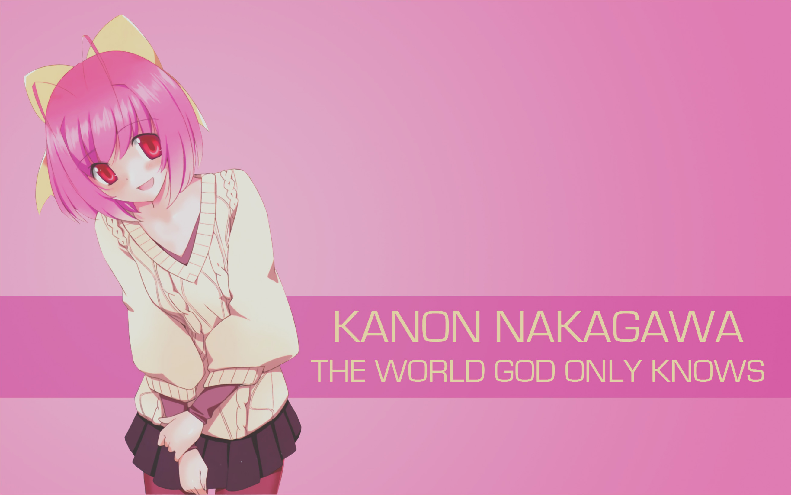 The World God Only Knows Wallpaper Hd - Kanon From The World God Only Knows , HD Wallpaper & Backgrounds