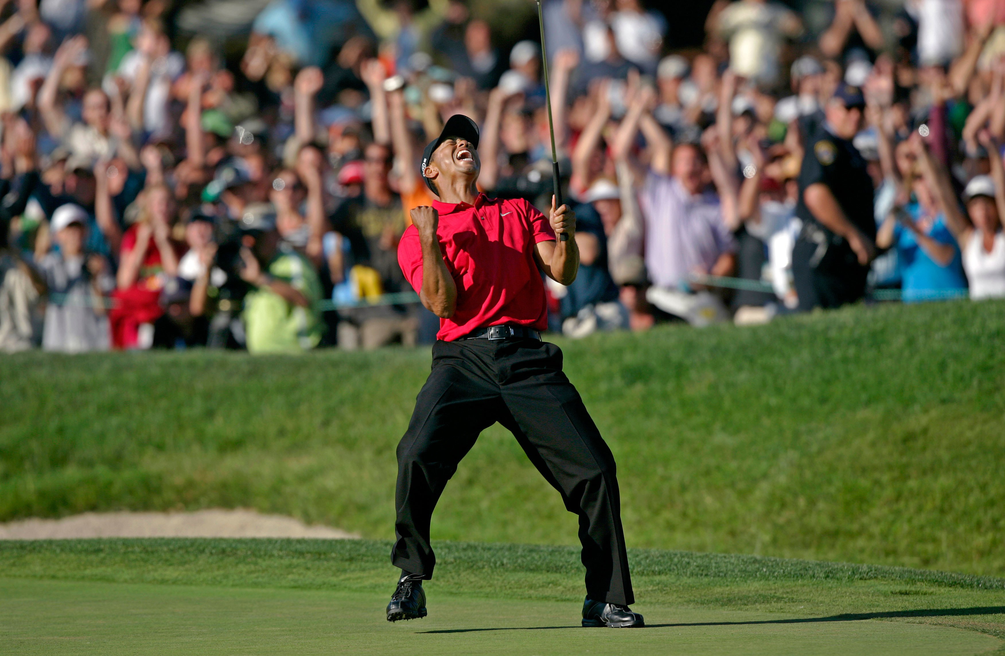 Tiger Woods Masters Wallpaper - Tiger 2008 Us Open , HD Wallpaper & Backgrounds