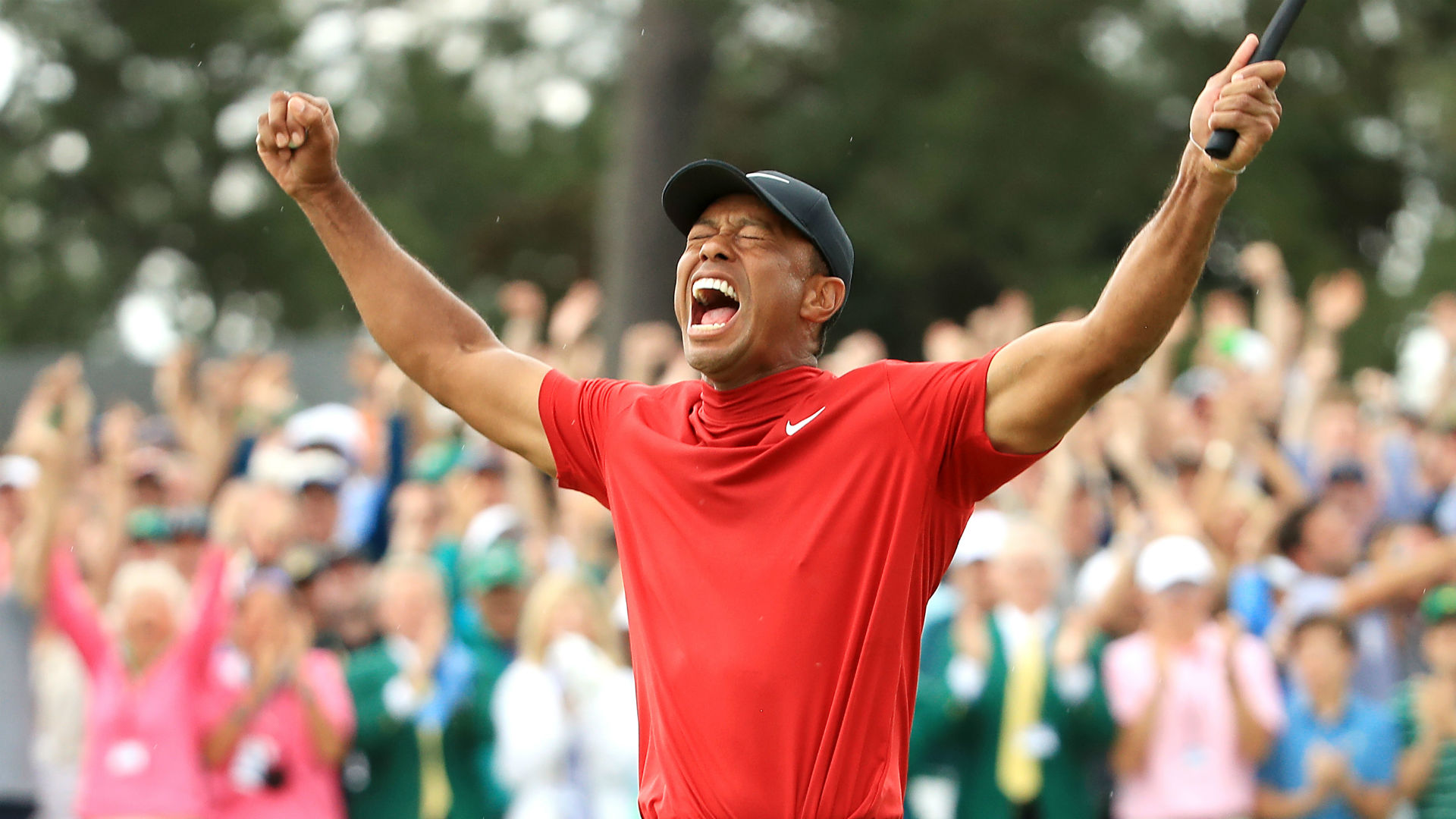 Tiger Woods Masters 2019 , HD Wallpaper & Backgrounds