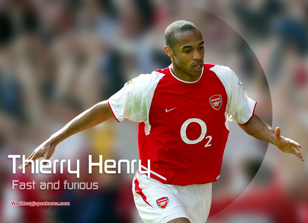 Thierry Henry Wallpaper 18 - Camiseta Arsenal O2 Henry , HD Wallpaper & Backgrounds