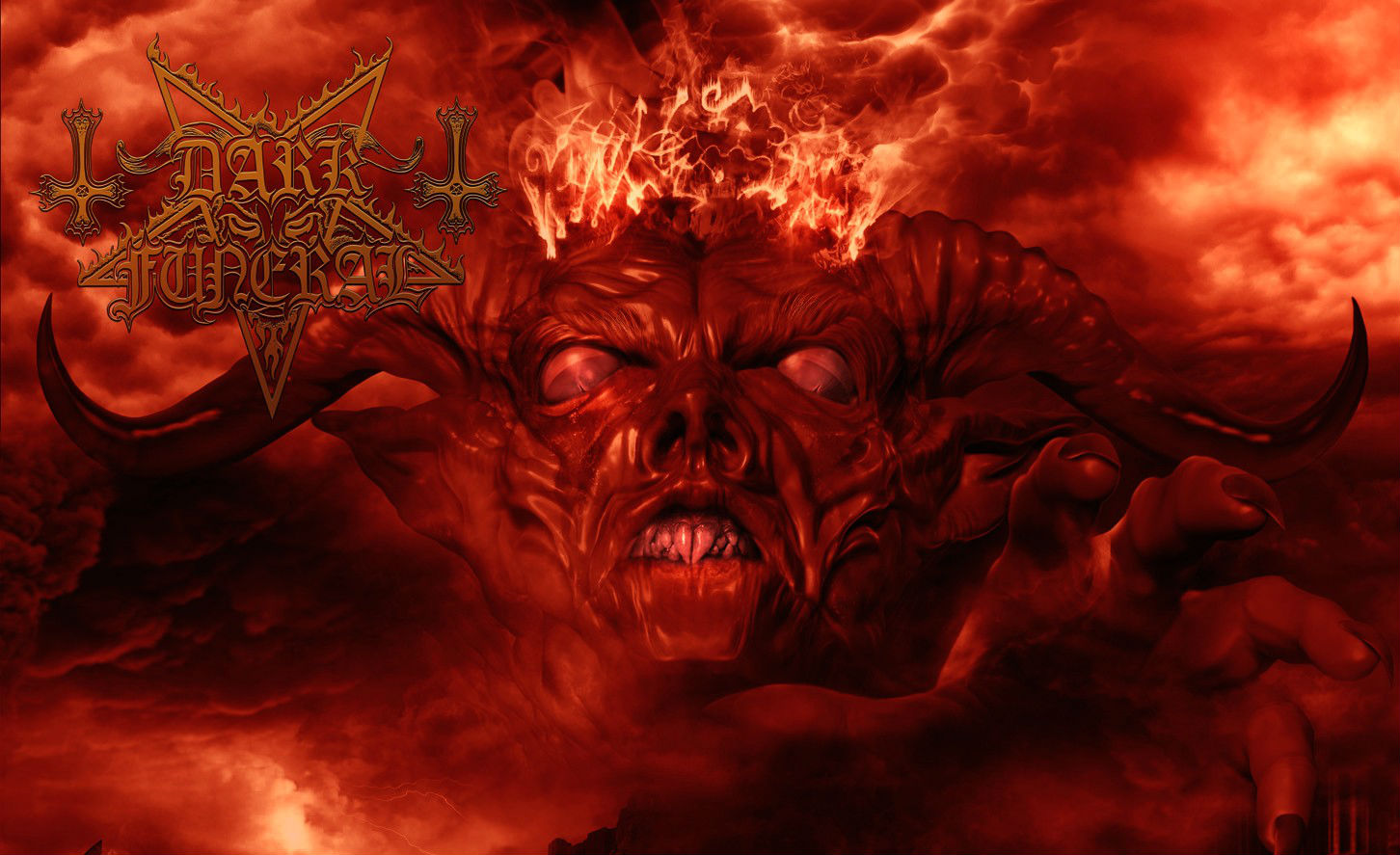 Dark Funeral Wallpaper And Background Image - Dark Funeral Angelus Exuro Pro Eternus , HD Wallpaper & Backgrounds
