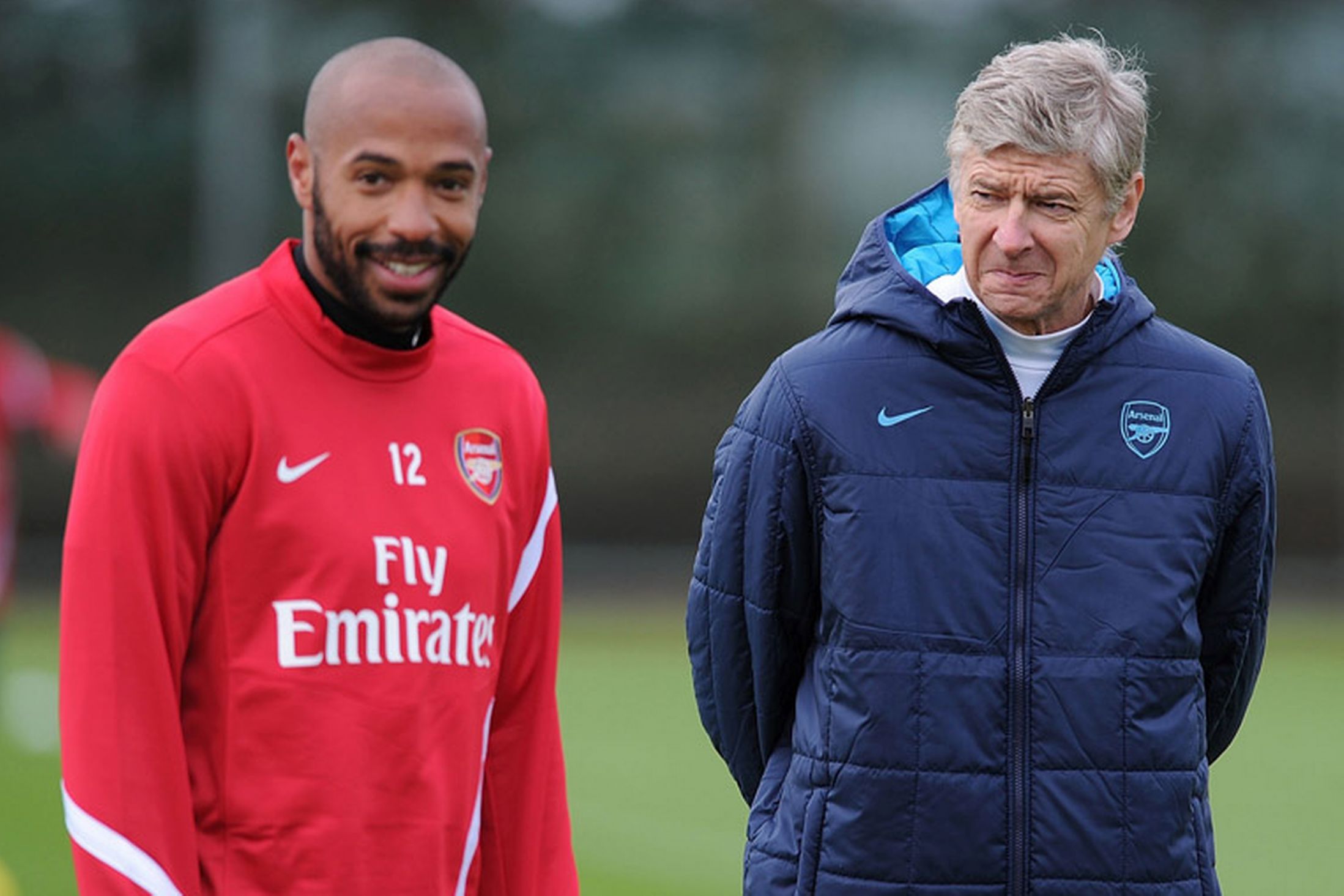 Thierry Henry Hd Wallpapers & Pictures Thierry Henry - Henry And Arsene Wenger , HD Wallpaper & Backgrounds