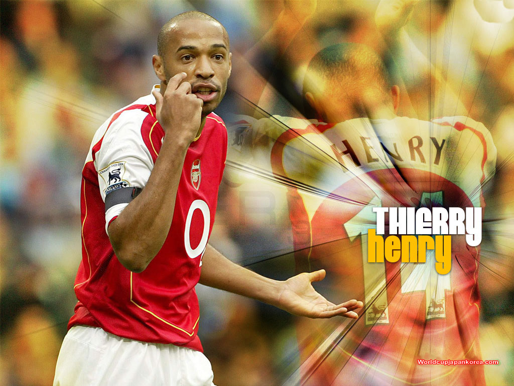 Arsenal Wallpaper - Thierry Henry Arsenal , HD Wallpaper & Backgrounds