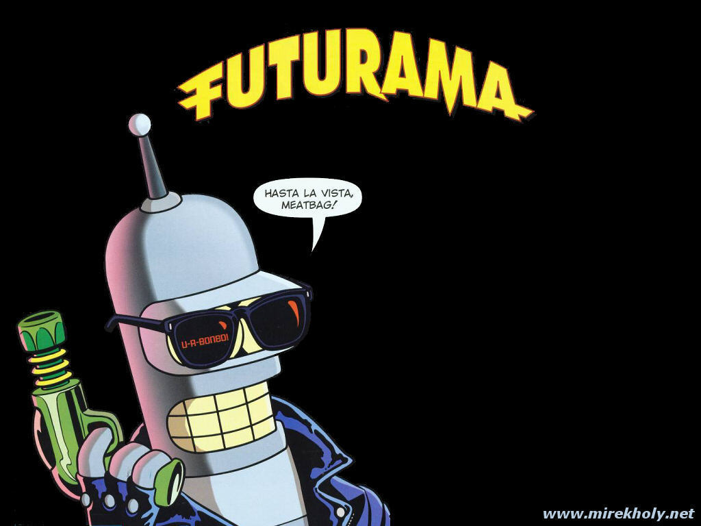 Futurama Images Bender Hd Wallpaper And Background - Bow To Our Robot Overlords , HD Wallpaper & Backgrounds
