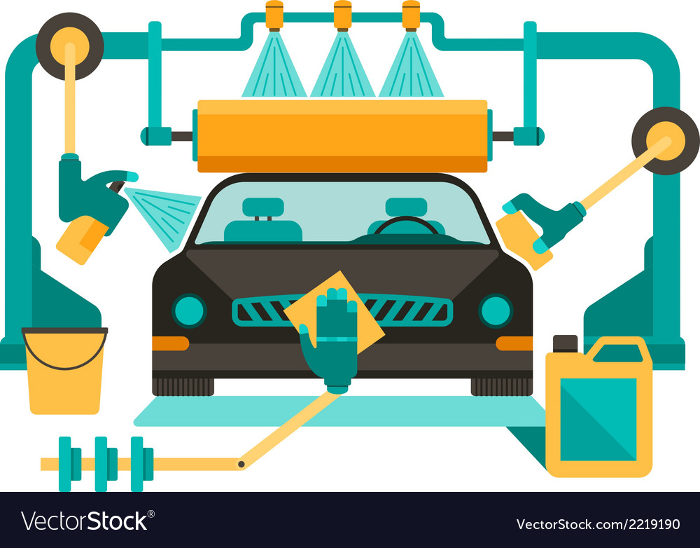 Permalink To 99 Temporary Car Wash Vector This Month - Automatic Car Wash Vector , HD Wallpaper & Backgrounds
