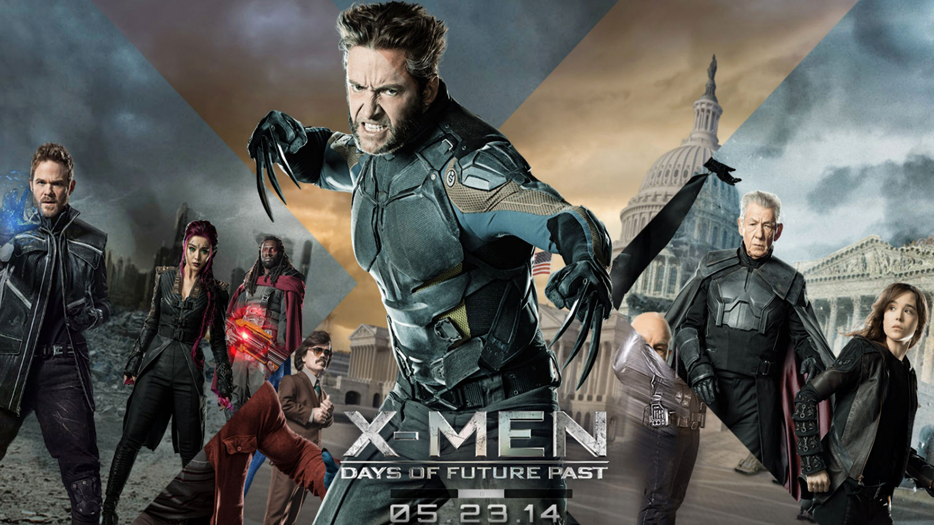 Download - X Men 7 Movie 2014 , HD Wallpaper & Backgrounds