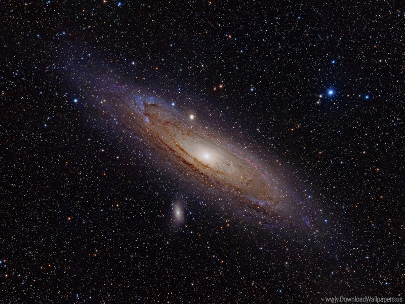 Download Standart - Andromeda Galaxy Nasa , HD Wallpaper & Backgrounds