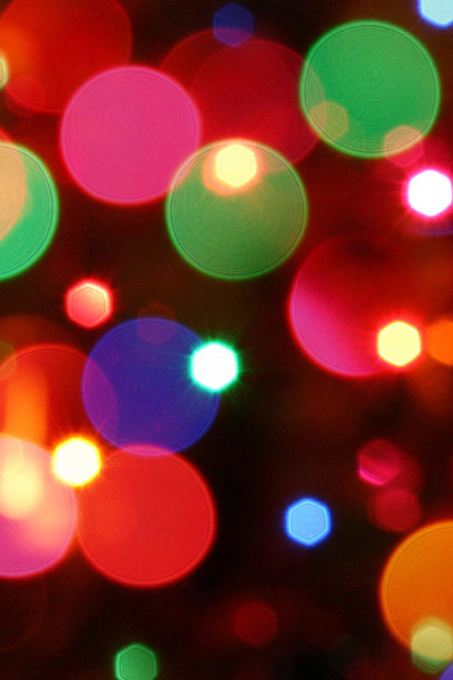Christmas Lights Iphone Wallpaper 473776 - Imagenes De 2048 Y 1152 Pixeles , HD Wallpaper & Backgrounds